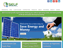 Tablet Screenshot of cleanenergyloanprogram.org